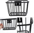 Toddmomy Detachable Bicycle Iron Basket, Bike Rack for Adult Bikes, Cycling Child Riding Frame