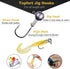TOPFORT 187/343pcs Fishing Accessories Kit with Tackle Box, Includes Hooks, Weights, and Snaps
