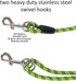 Long Rope Leash for Dog Training 16FT 30FT 50FT 100FT, Reflective Check Cord for Agility, Large Medium Small Dogs