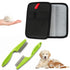 MIRJXB Pet Hair Removal Glove, 4PCS Reusable Grooming Gloves, Electrostatic Magic Brush Pet