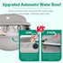 Abustle pig 304 39 inch 3/4''), Stainless Steel Automatic Livestock Waterer with Float Valve and Water Hose(one end