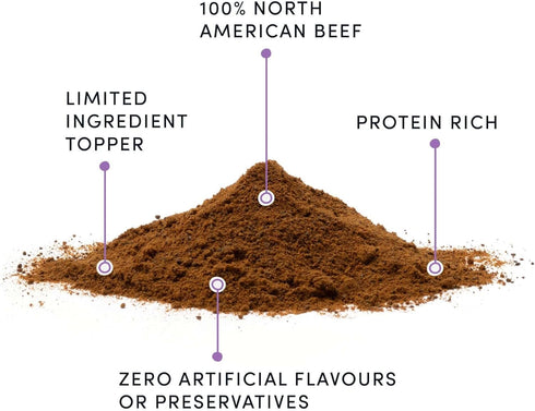 4.2 (Pack 1) Crumps' Naturals Beef Liver Sprinkles Brown, Ounce