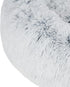 Best Pet Supplies Round Donut Dog Bed, Plush Faux Fur Fabric, Calming Anti-Anxiety Cushion for Indoor Pets, Light Warm