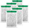 6 Pack Aquarium Filter Cartridge Compatible with Whisper Power Filters, Medium Replacement Bio-Bag