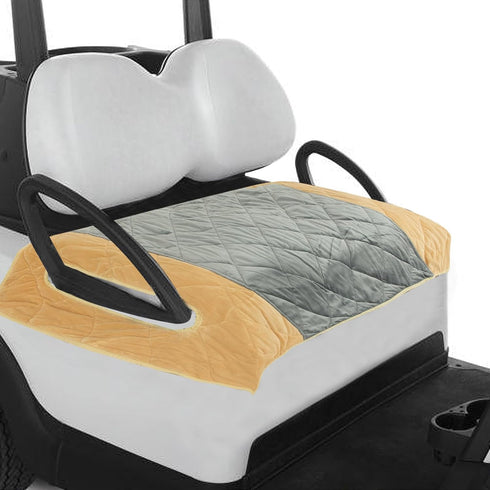 Golf Cart Seat Covers - EZGO Heavy Duty Seat Blanket, Waterproof Travel Sports Cushion Covers for 2 Person Seats Club