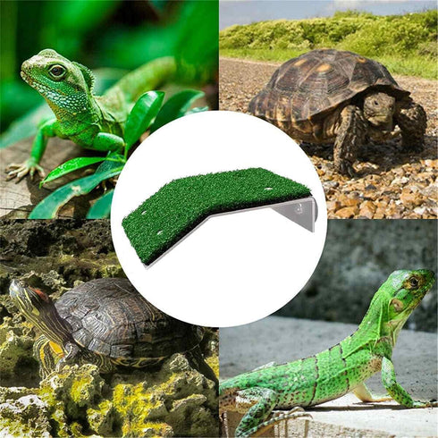 Turtle Basking Platform - Tortoise Ramp Reptile Tank Ladder, Resting Terrace, Floating Décor for Fish Tank