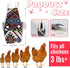 Revoloza 3rd-Upgrade 3D 3D Reusable Chicken Diapers for Indoor Chickens Leak-Proof Pouch with Replaceable Bag