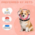 Dog Cone, Dog Surgery Collar, Inflatable Cone for Small Medium Large Dogs, Pink Doughnut Dog Cone Collar, Does Not