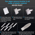 Saltwater Aquarium Cleaner, Fish Tank Scraper Cleaning Tools 17.7-48 Inch for Acrylic or Glass
