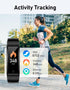 GRV No Bluetooth Pedometer Watch, Fitness Tracker with Step Counter, Calories/Sleep Tracker for Walking, Waterproof,