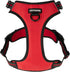 Voyager No Pull Dog Harness for Large Dogs - Adjustable Soft but Strong Pet Harness with Dual Leash Attachments, Red