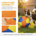 Generic 10/18/22" Herding Ball for Dogs & Horses - Tear-Resistant Inflatable Toy with Heavy-Duty Handle Cover & Pump