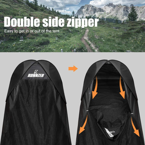 Single Person Pop Up Tent, 1 Person Mosquito Net Tent for Outdoor Use