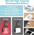Dog Lights for Night Walking – 50LM Collar Light, 3 Modes Rechargeable Waterproof Dog Walking Light, 2 Pack