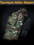 Tactical Holster Adapter Tourniquet Holder Mount QLS Police Gear Accessories for Belt Attachment