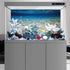 AWERT 24x16 inches Ocean Floor Aquarium Background, Underwater Fish Tank Background, Undersea Theme Aquarium Background