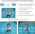 Pure Compression Aqua Pool Barbell for Swim Lesson Fitness Exercise Equipment -Foam Pool Weights Dumbbells - Aquatic