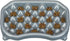 Neater Pet Brands - Neater Slow Feeder Dog Bowl - Fun, Healthy, Stress Free Design Helps Stop Bloat (2.5 Cup, Silver