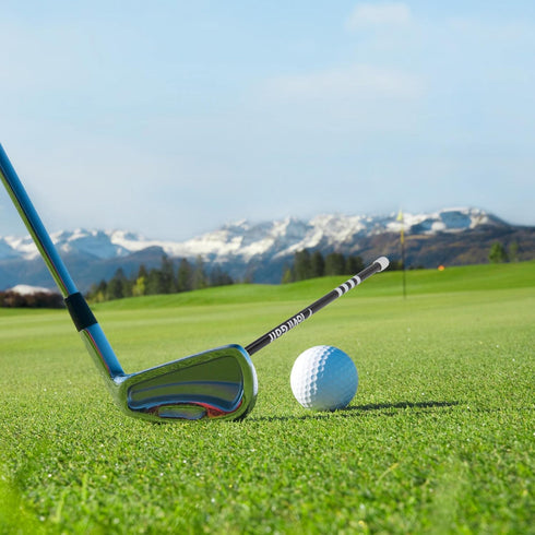 ToVii Golf Alignment Rods, Upgraded Magnetic Golf Club Alignment Stick, Training Aid for Golf Shot Visualization