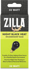 Zilla Incandescent Bulb, Night Black, Ideal for Reptile Species Nocturnal