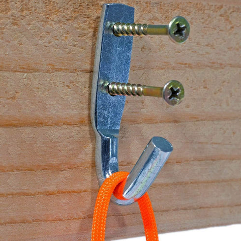 Paracord Planet Rope Binding Hooks for Tarps, Tie-Downs, Home Improvement (2 Pack, 11/16 Inch)