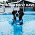 ALL FOR PAWS Cooling Neck Wraps for Dogs, Ice Dog Bandanas, Chill Out Blue Dog Collar, Neck Cooler for Dogs and Cats