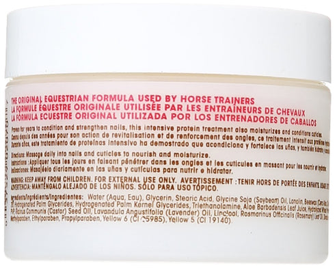 Gena Healthy Hard as Hoof Nail Strengthening Cream, 1 oz for Nail Growth & Conditioning