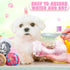 Chumia 18 Pcs Fleece Pet Blanket, Soft Warm Sleep Mat, Cute Puppy Supplies, 30 x 20 Inch Bed Blankets for Dog Cat