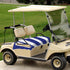 Golf Cart Seat Covers - Comfortable Seat Blanket and Towel for 2-Person Seats, Stay Cool Golf Cart Accessories