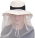 Mosquito Net Hat - Bug Cap with UPF 50+ Sun Protection and Hidden Netting for Outdoors for Women and Men