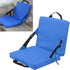 Alomejor Stadium seat, with Back Support Foldable Chair Soft Sponge Cushion for Stadium Beach Outdoor Events Camping
