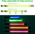 LED Dog Collar, Adjustable USB Rechargeable Light Up Safety Glowing Collar for Dogs, Small, Green