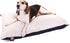 30x40 Blue Rectangle Dog Bed with Removable Washable Cover by Majestic Pet Products, Small to Medium