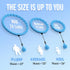 Smart Weighted Fit Hoop Plus Size for Adults Weight Loss, Hula Circle-2 in 1 Infinity Fitness Hoop, 24 Links Detachable & Size Adjustable, with Waist Trainer for Women