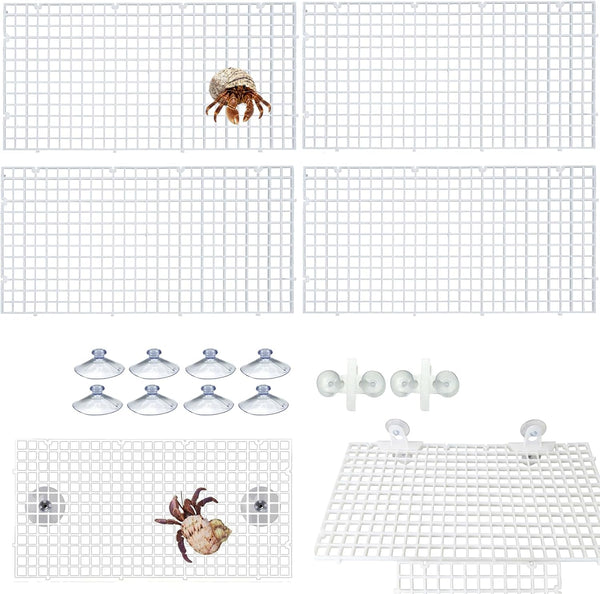 Hamiledyi Hermit Crab Climbing Toys Hermit Crabs Plastic Climbing Grids Platform Ladder