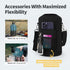 One Gallon Insulated Water Bottle with DIY Stickers, 128oz Large Sports Stainless Steel Jug, Triple Wall Vacuum Cold
