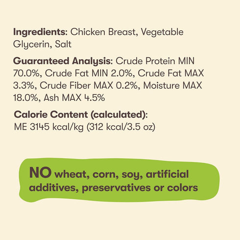 Pet 'n Shape Chik 'n Rings – Natural Chicken Breast Jerky Dog Treats, 2 Pound