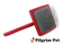 Professional Dog Slicker Brush - Large for Fluffing and Detangling
