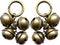 AYECEHI Dog Collar Bell for Pet Tracking 2 Strings in 8 Pieces Pet