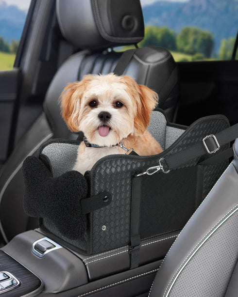 Vokvaktak Center Console Dog Car Seat, Pet Car Seat, Armrest Middle Console Booster