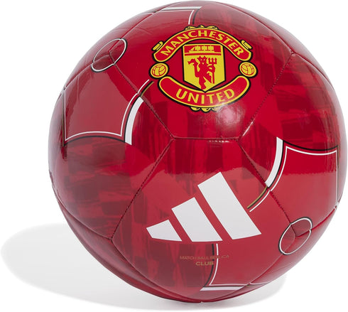 adidas Manchester United Home Club Ball Ball for Unisex Adults Red 38