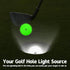 THIODOON Glow in The Dark Golf Balls - Light Activated LED Golf Balls, 7 Colors, 6 Pack for Night Golfing
