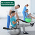 Stretching Strap Yoga Strap for Physical Therapy, 10 Loops Non-Elastic Stretch Strap for Pilates, Flexibility, Exercise