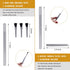 17pcs Nozzles (22) Multi-Purpose Spray Gun Cleaning Kit,Nylon Brushes Paint Gun Cleaning Kit Mini Brushes & Needles