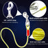 30ft Wall Mount Retractable Dog Tie Out Cable for Small to Large Dogs, Wall Mounted Lead for Yard/Garden