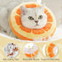 ANWA Adjustable Cat Cone Collar - Soft Cute Donut Collar for Kitten Recovery After Surgery, Prevent Licking