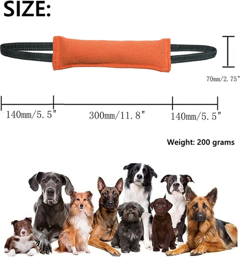 Durable Jute Tug Toy for Dogs - Interactive Training Aid for All Sizes