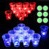 Six Senses Media The Dark Beer Pong Set, LED Beer Pong Cups and Glow-in-The-Dark Balls, 22 Set