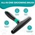 DOGI Deshedding Brush Comb - Undercoat Rake for Dogs & Cats, Double Row Stainless Steel Pins, Reduce Shedding