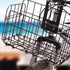 Folding Bike Front Basket Wire Basket with Handles for Easy Installation on Front Handlebar